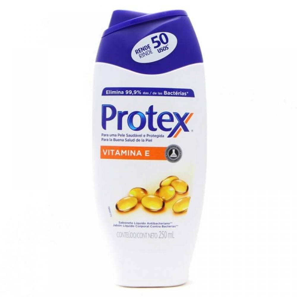 Sabonete Líquido Protex Vitamina E 250ml - Padrão