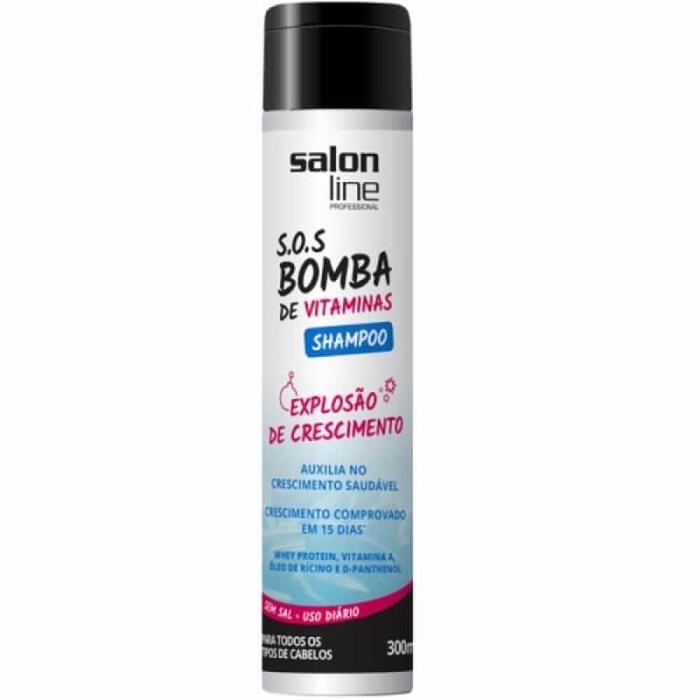 Shampoo Salon Line S.O.S Bomba De Vitaminas 300ml - Padrão