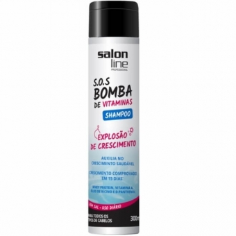 Shampoo Salon Line S.O.S Bomba De Vitaminas 300ml