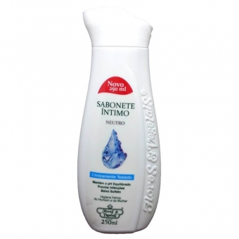 Sabonete Íntimo Neutro 250ml - Flores e Vegetais