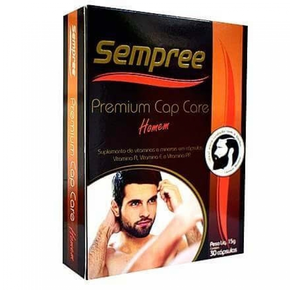 Sempree Premium Cap Care Homem com 30 Cápsulas - Padrão