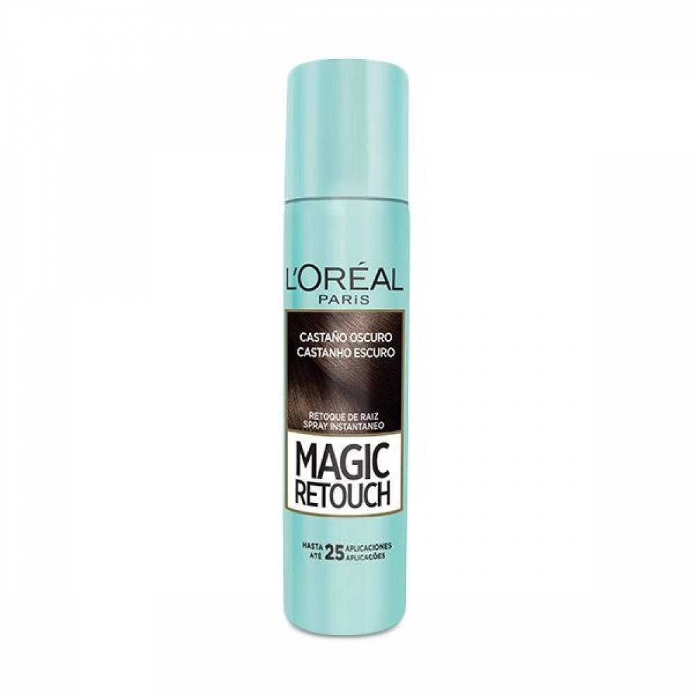 L'Oréal Paris Magic Retouch Castanho Escuro - Corretivo de Raiz Instantâneo 75ml - Padrão