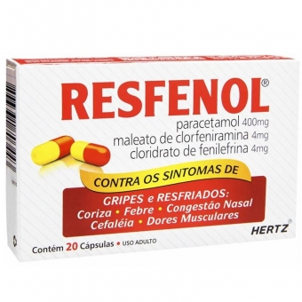 Resfenol com 20 Cápsulas