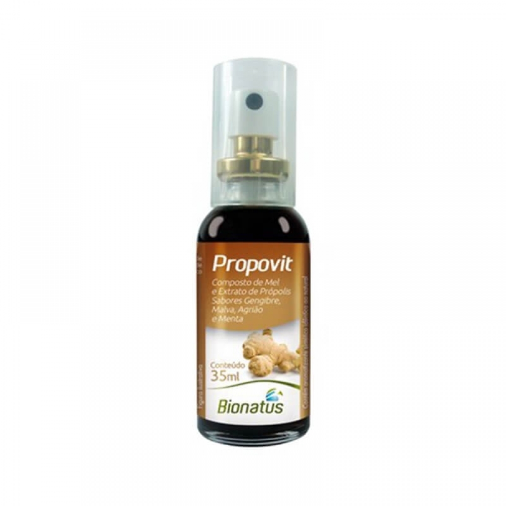 Spray Propolis Propovit Gengibre 35ml - Padrão