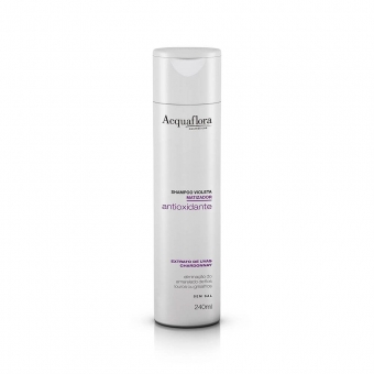 Shampoo Acquaflora Violeta Antioxidante Matizador 240ml